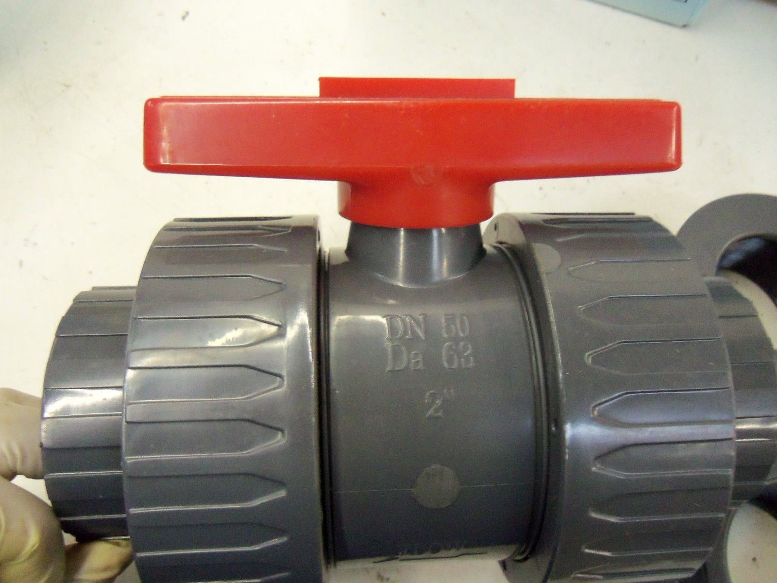 THERMOPLASTIC VALVES INC. DN50 BALL VALVE *NEW IN BOX*