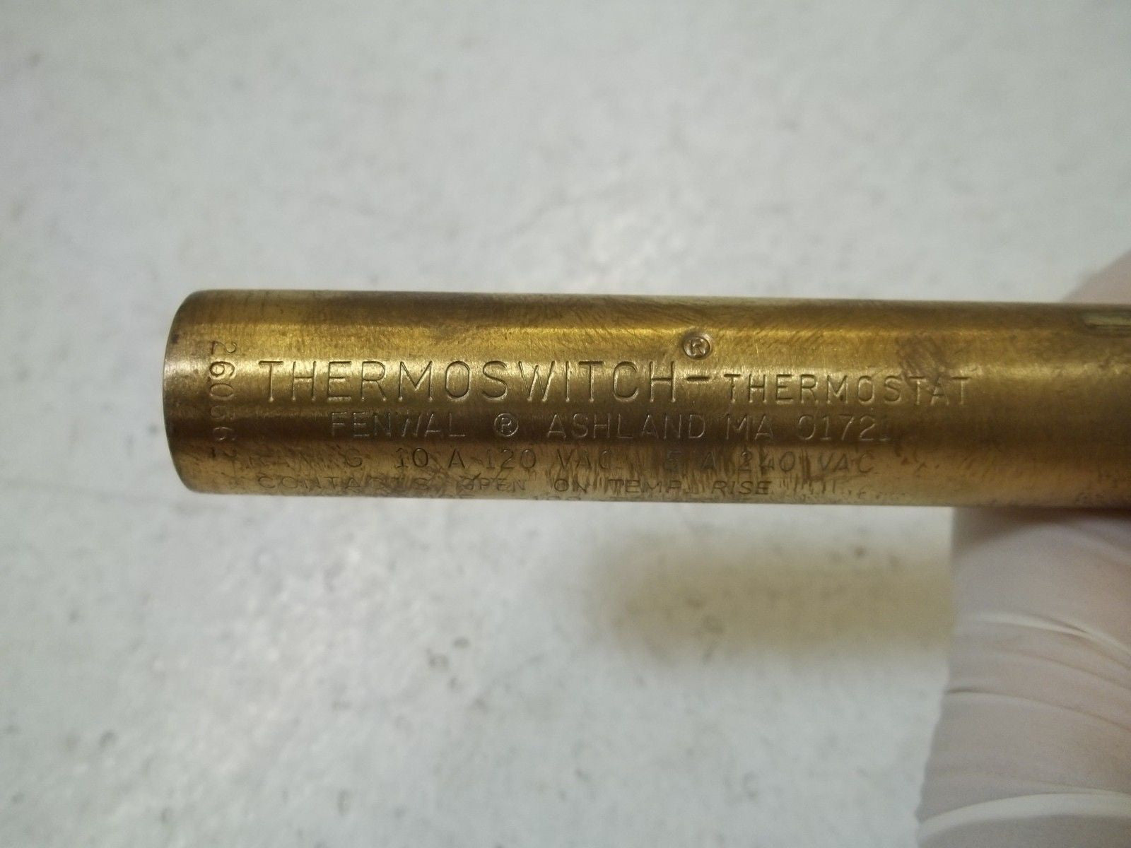 THERMOSWITCH 18000-0 TEMPERATURE SWITCH *USED*