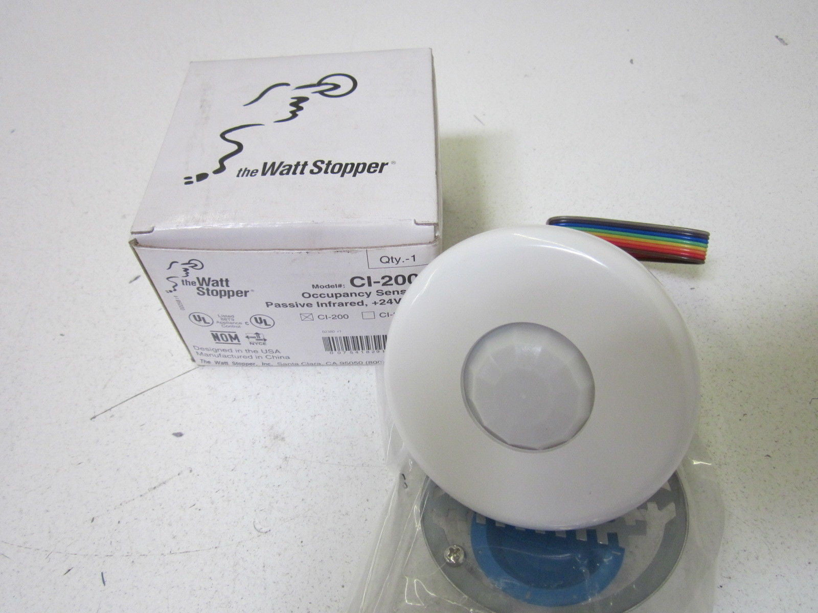 THE WATTS STOPPER CI-200 OCCUPANCY SENSOR  PASSIVE INFARED *NEW IN BOX*