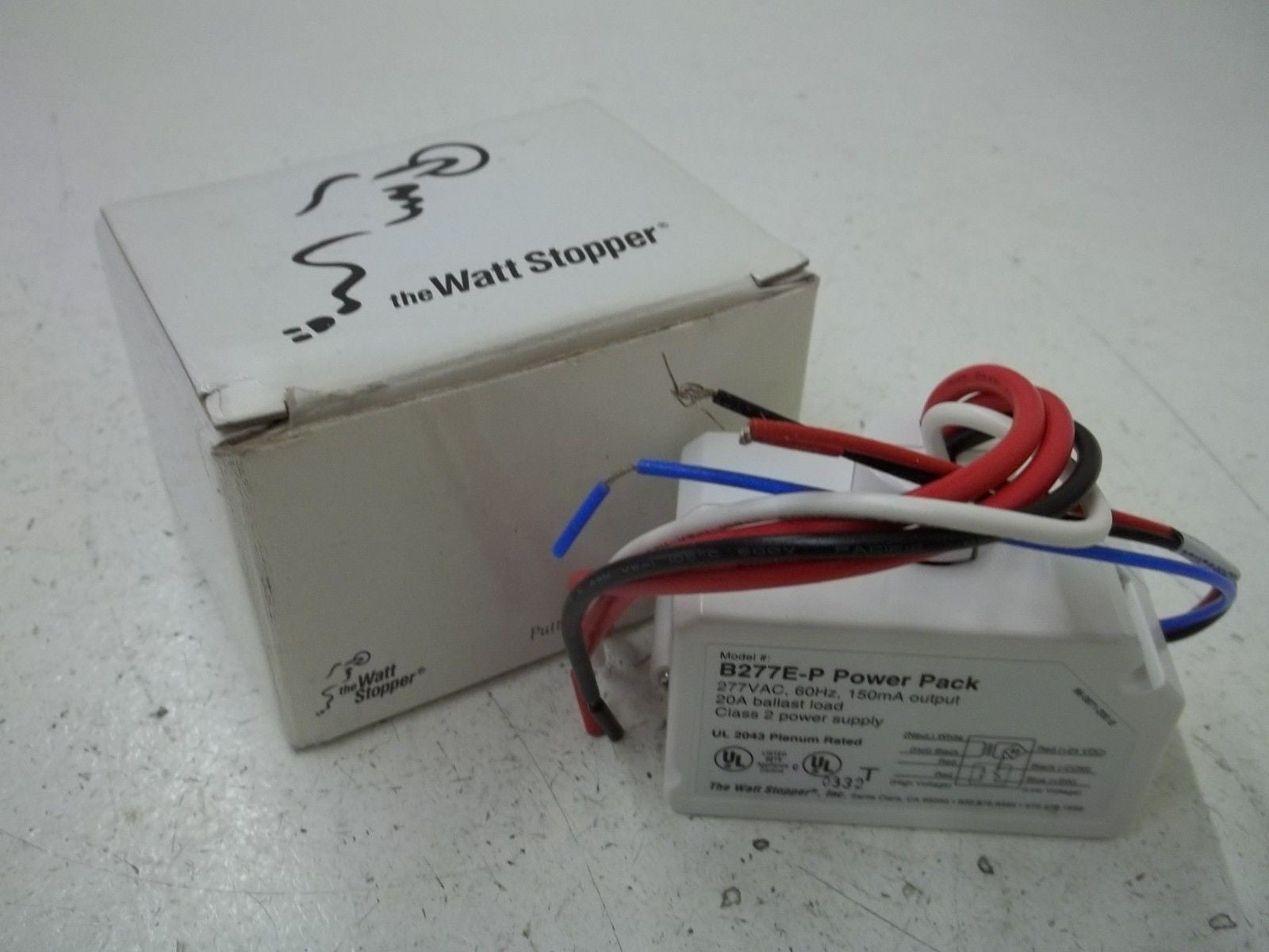 THE WATT STOPPER B277E-P POWER PACK 277VAC *NEW IN BOX