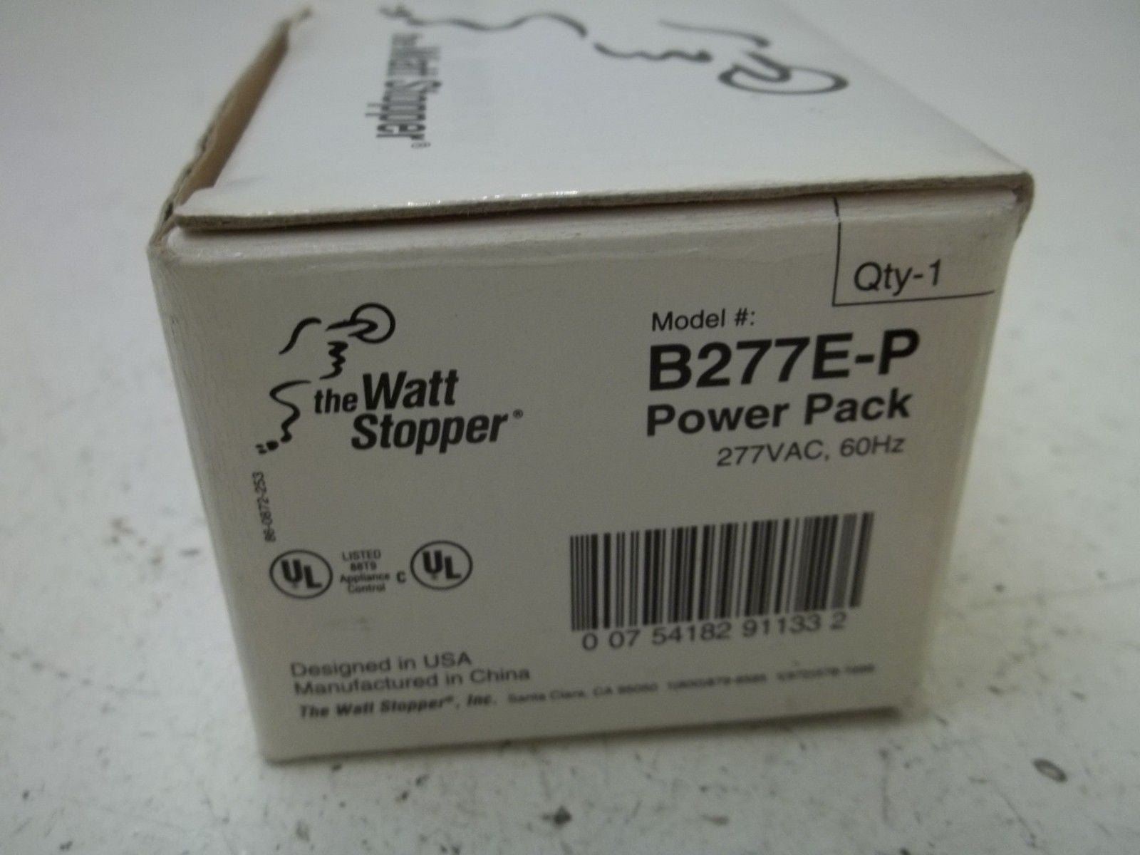 THE WATT STOPPER B277E-P POWER PACK 277VAC *NEW IN BOX