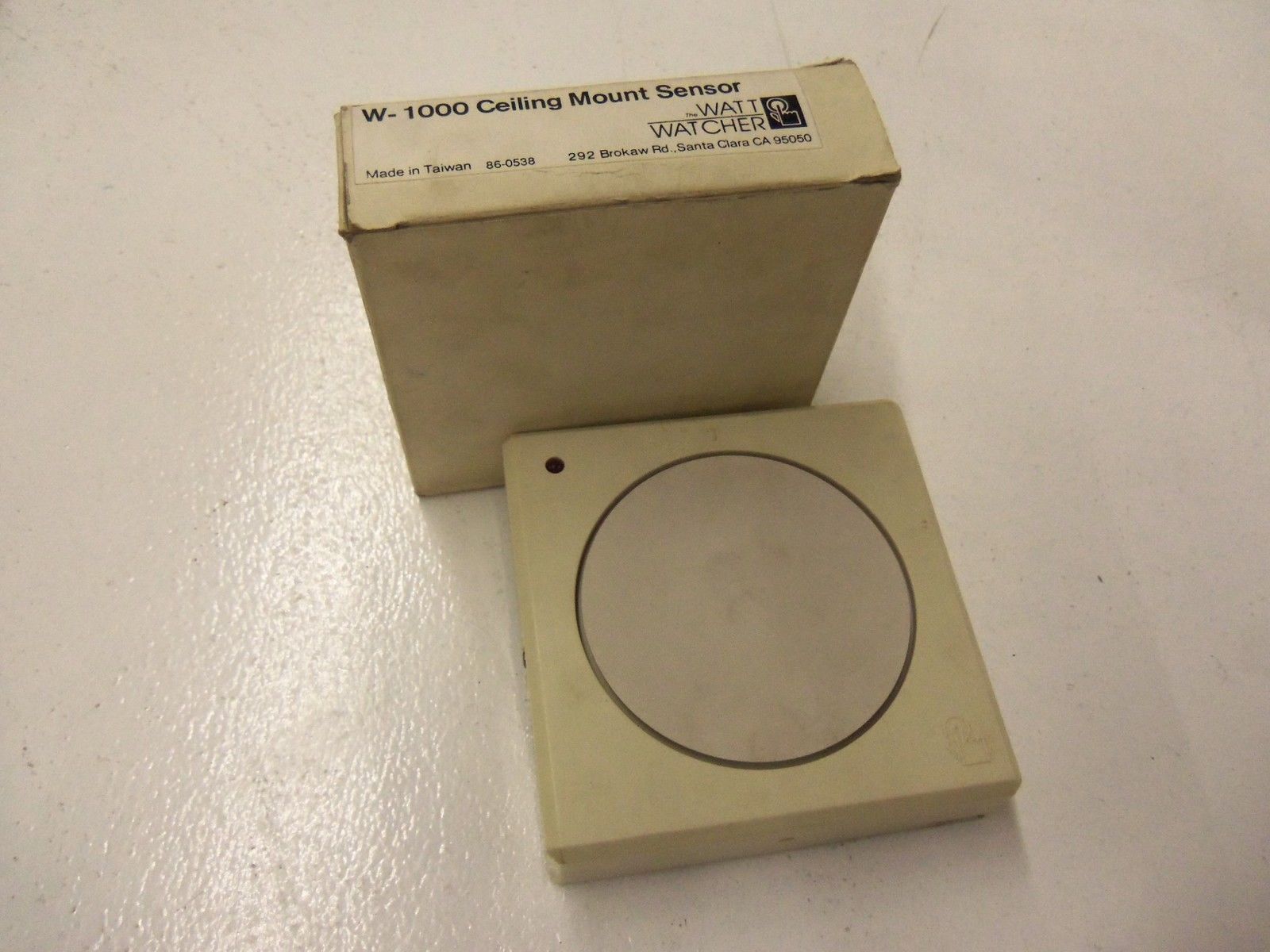 THE WATT WATCHER W-1000 CEILING MOUNT SENSOR *USED*