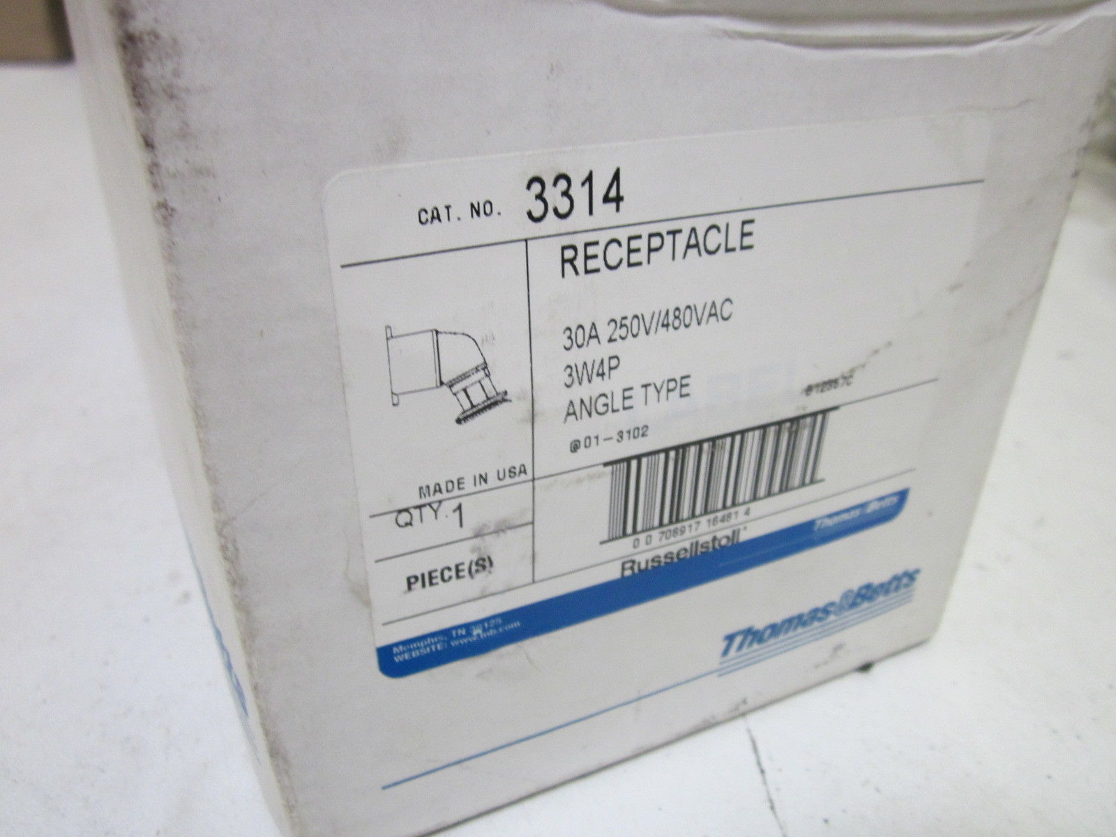 THOMAS&BETTS 3314 *NEW IN BOX*