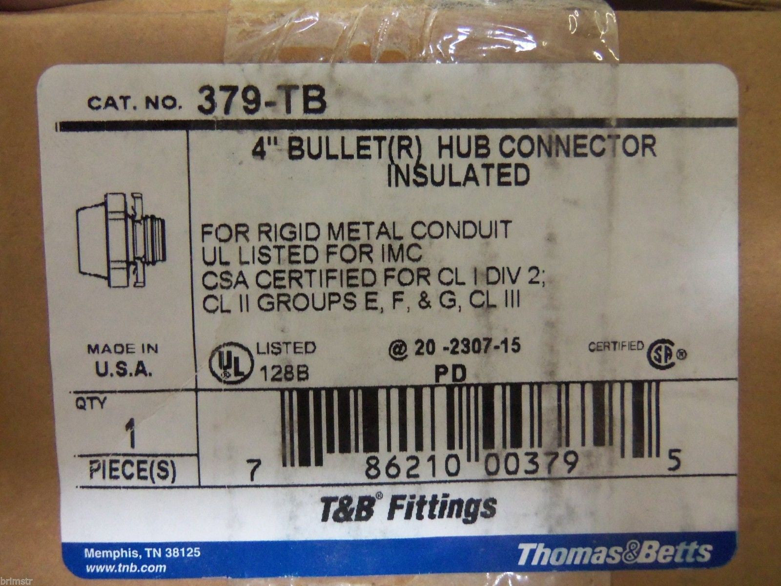 THOMAS & BETTS 379-TB CONDUIT *NEW IN BOX*