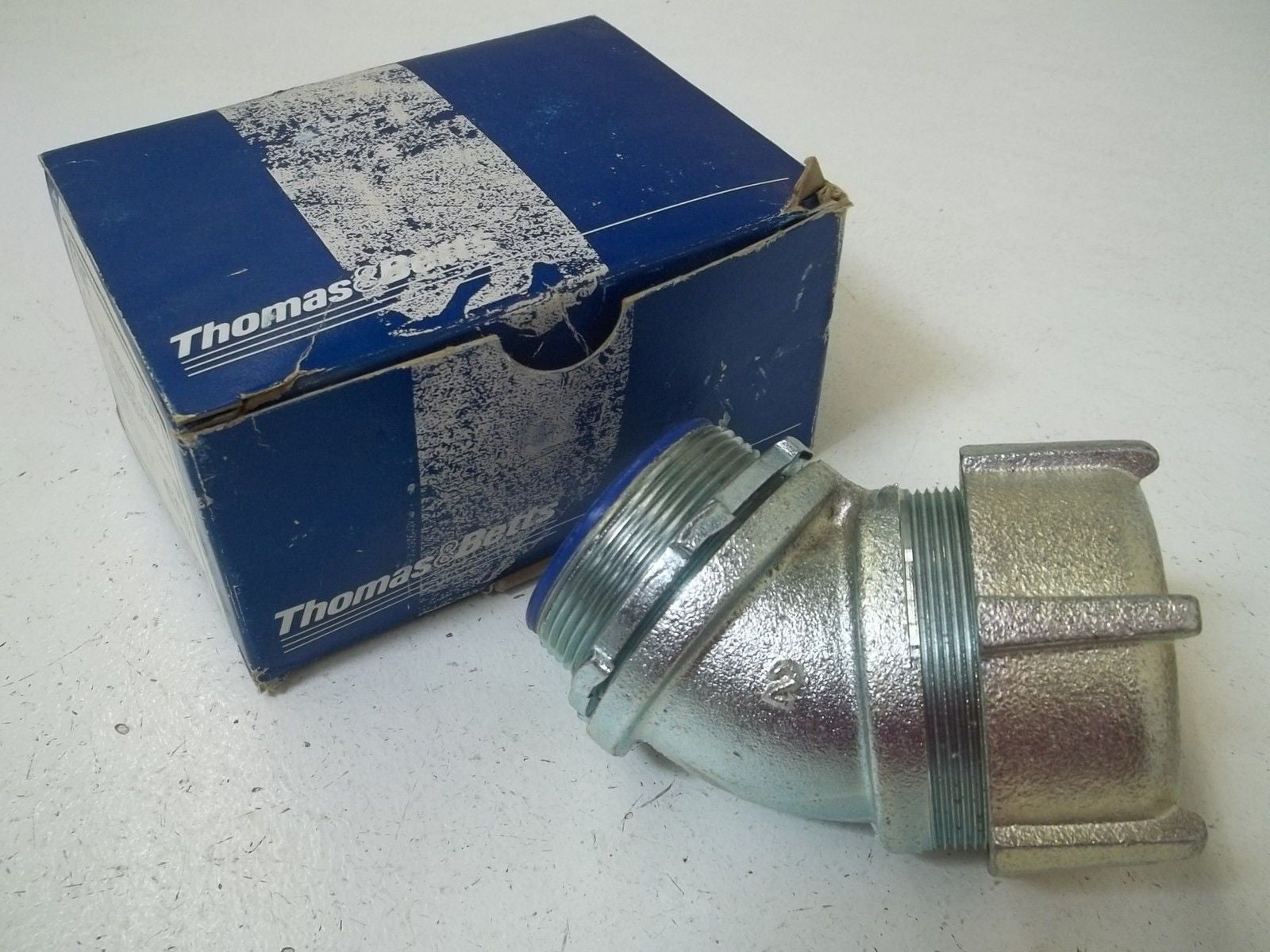 THOMAS & BETTS 5347 2"LIQUIDTIGHT FLEXIBLE METAL CONDUIT CONNECTOR*NEW IN BOX*