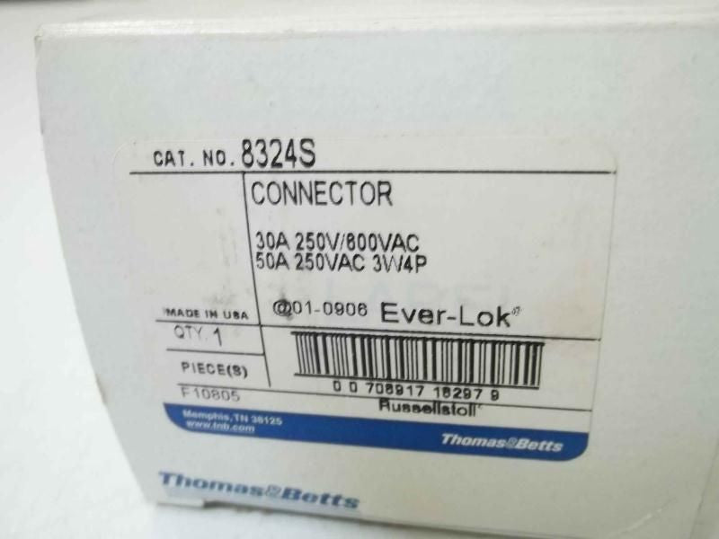 THOMAS & BETTS 8324S CONNECTOR *NEW IN BOX*