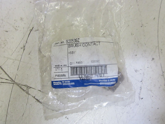 THOMAS & BETTS S20539Z BRUSH CONTACT *NEW IN A FACTORY BAG*