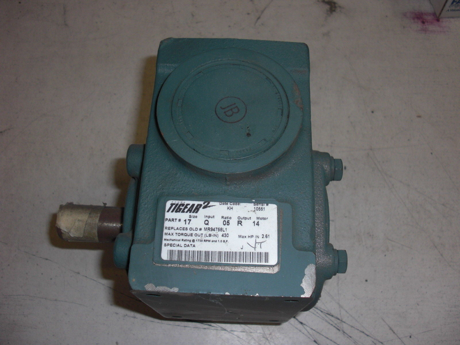 TI GEAR 2   17Q05R14 REDUCER *USED*
