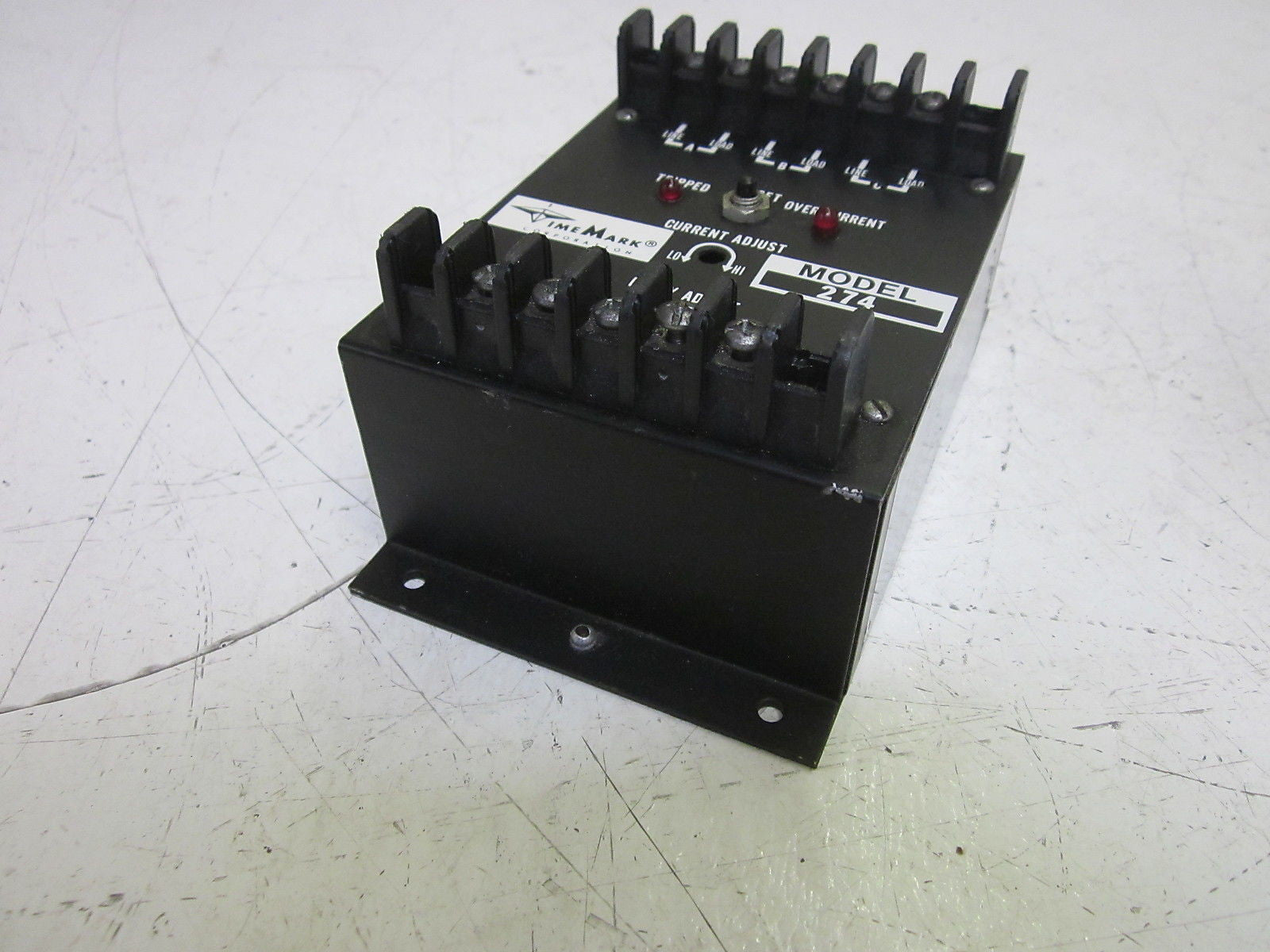TIMEMARK CORP. 274  INDUSTRIAL CONTROL 30 CURRENT MONITOR 120V *USED*
