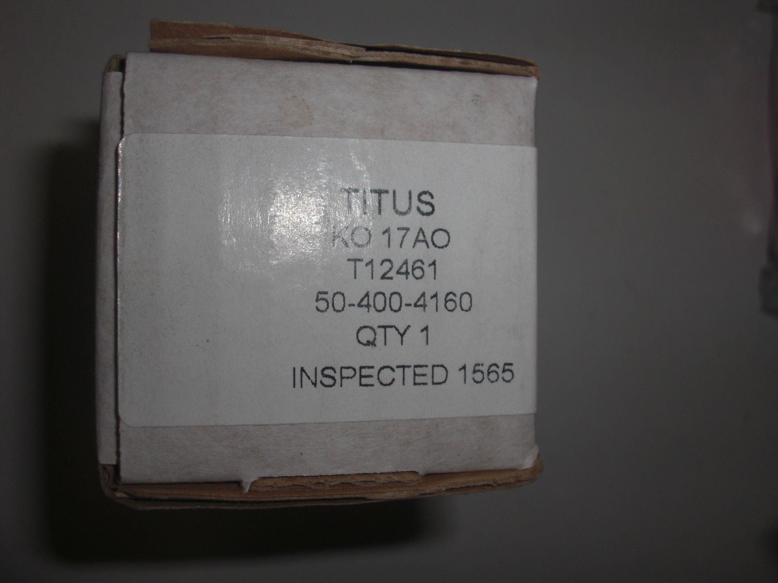 TITUS T12461/50-400-4160 *NEW IN THE BOX*