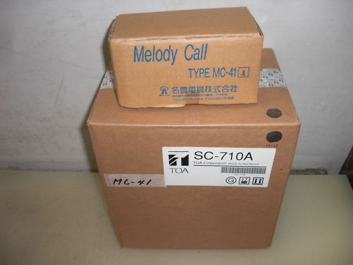 TOA  MC-41A  MELODY CALL W/ SPEAKER SC-710A * SEALED*