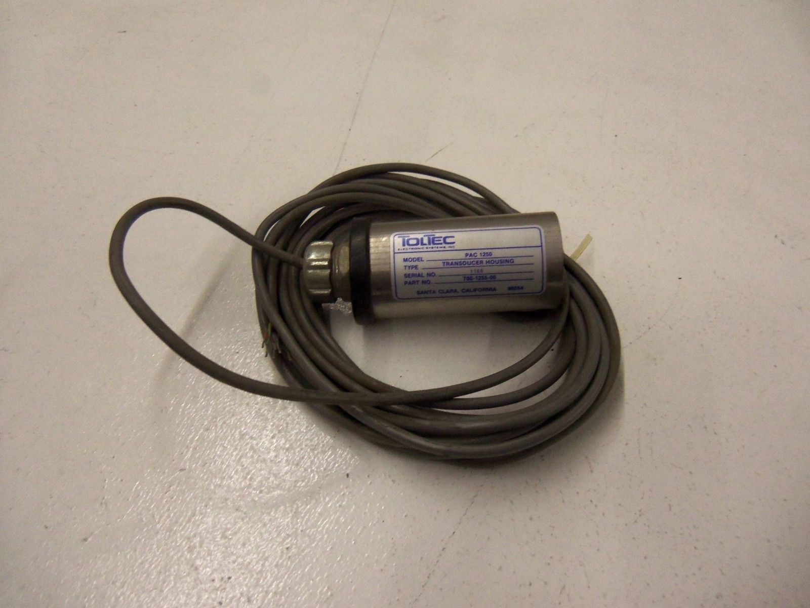 TOLTEC TRANSDUCER HOUSING 700-1255-00 *USED*