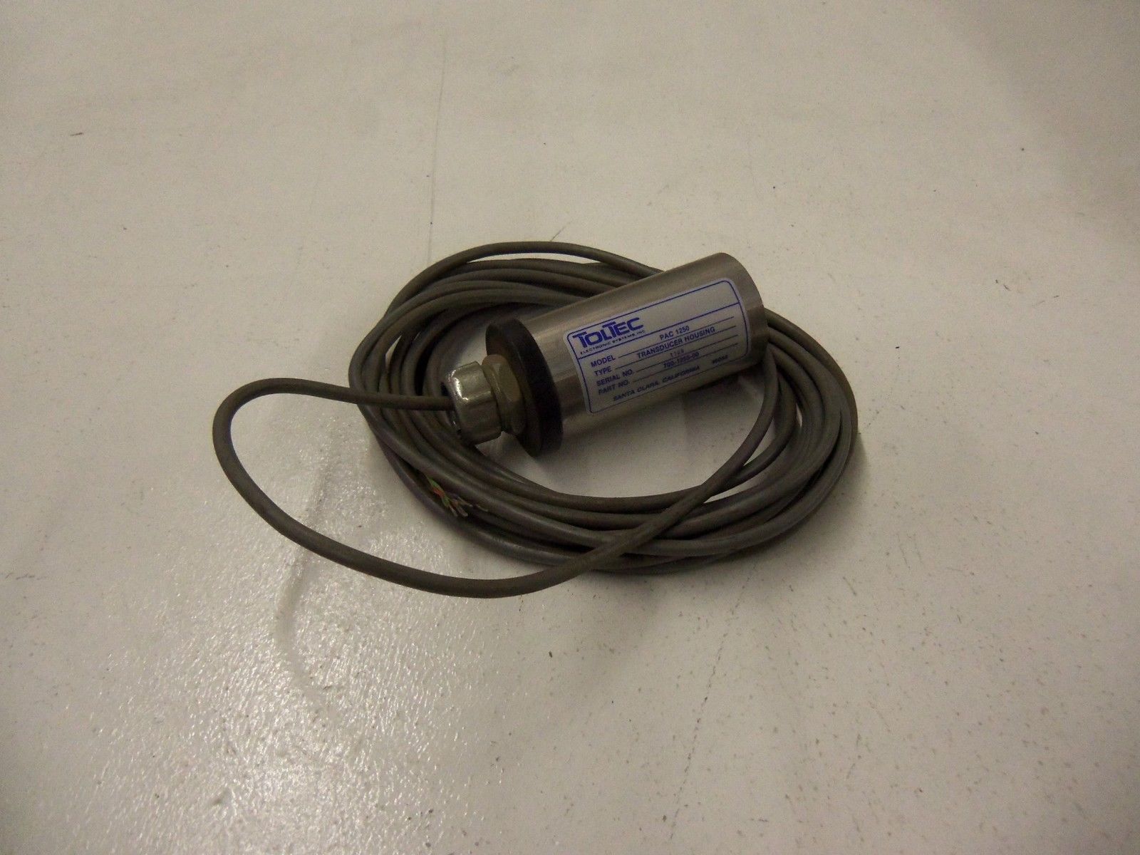 TOLTEC TRANSDUCER HOUSING 700-1255-00 *USED*