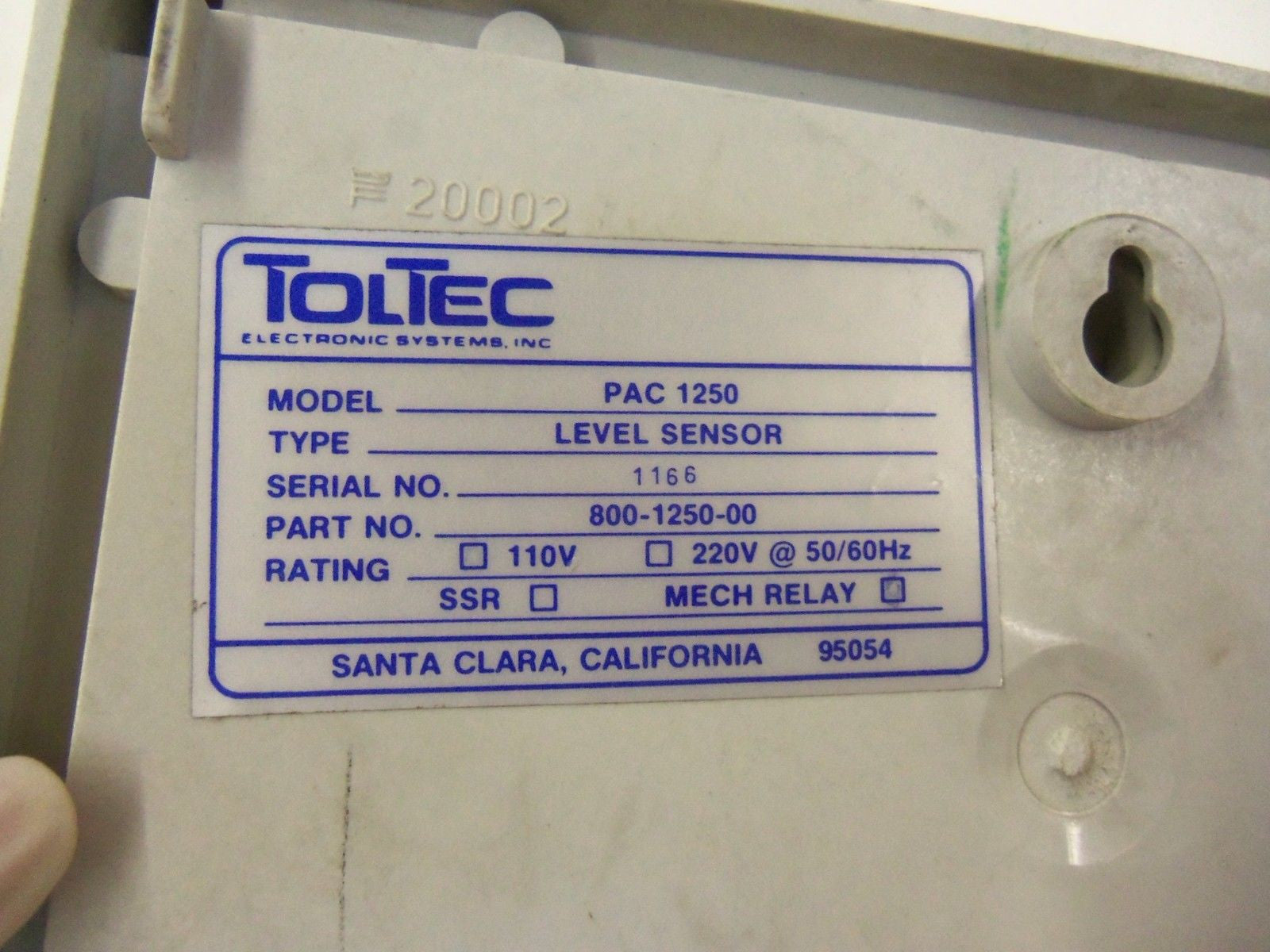 TOLTEC ULTRA-SONIC PAC 1250 *USED*