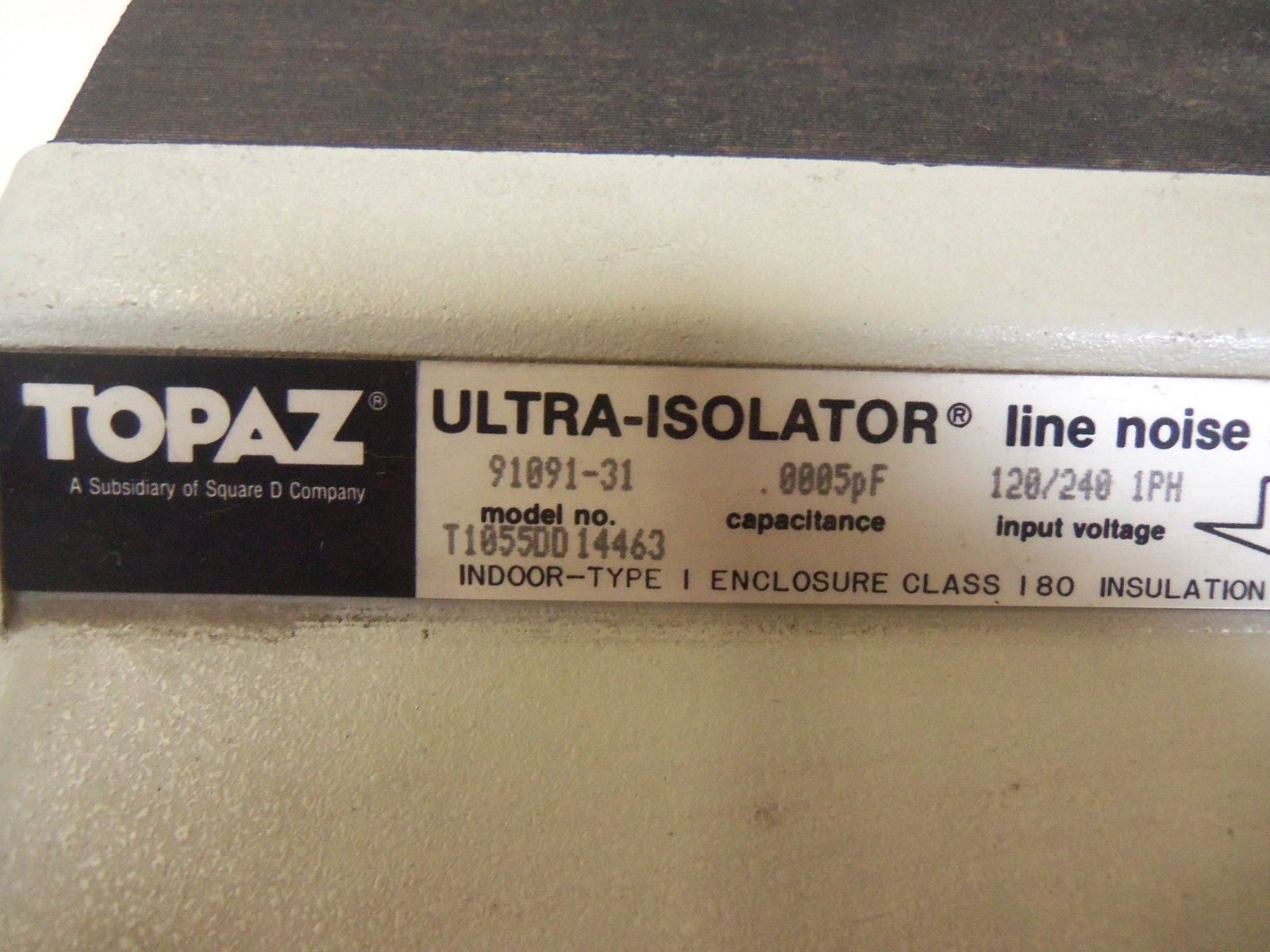 TOPAZ T1055DD14463 *USED*