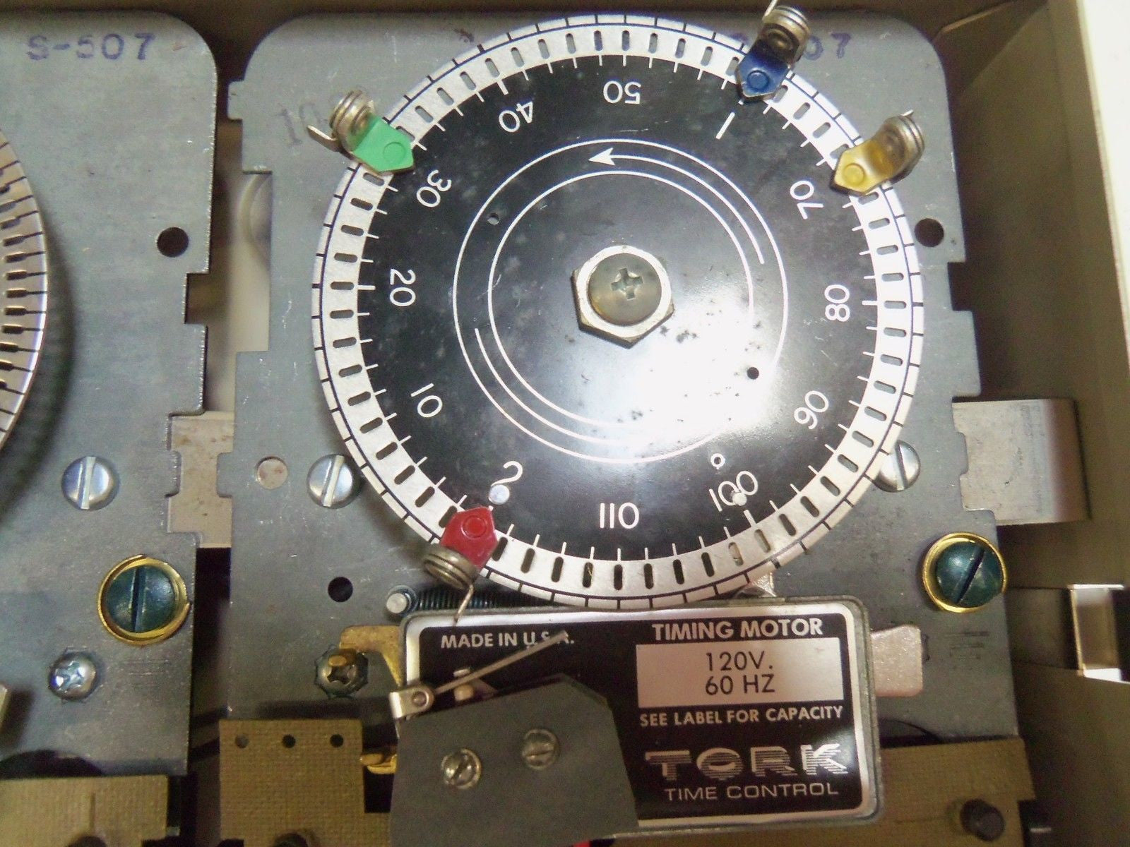 TORK S-506/507 TIME SWITCH *NEW NO BOX*