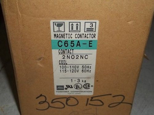 TOSHIBA MAGNETIC CONTACTOR C65A-E *NEW IN BOX*