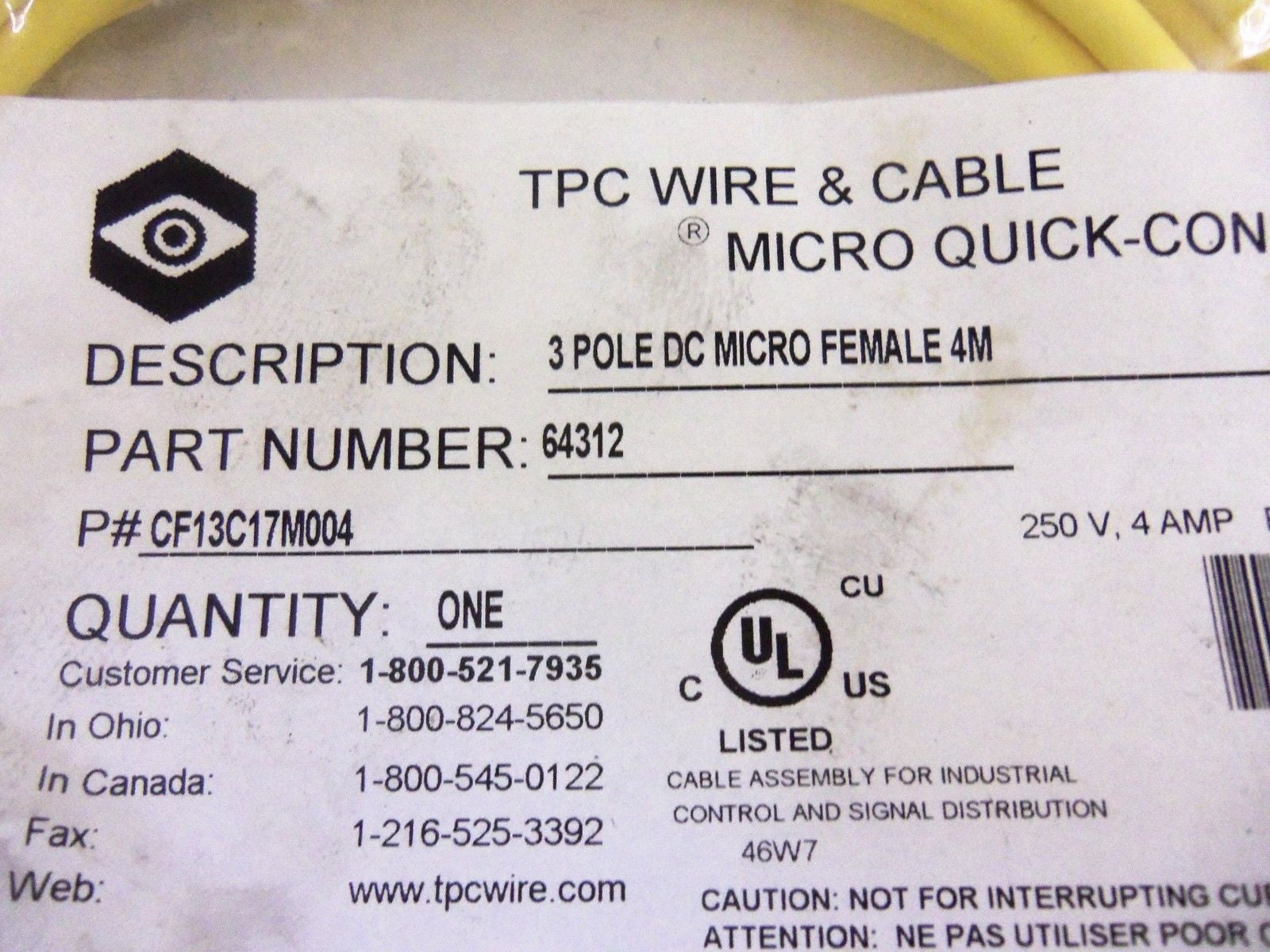 TPC 64312 *NEW IN FACTORY BAG*