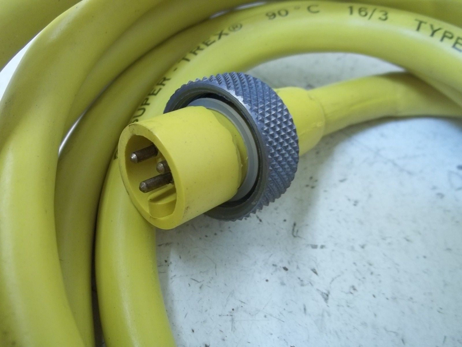 TPC WIRE & CABLE 84902 3-POLE MALE-FEMALE *NEW IN A BAG*