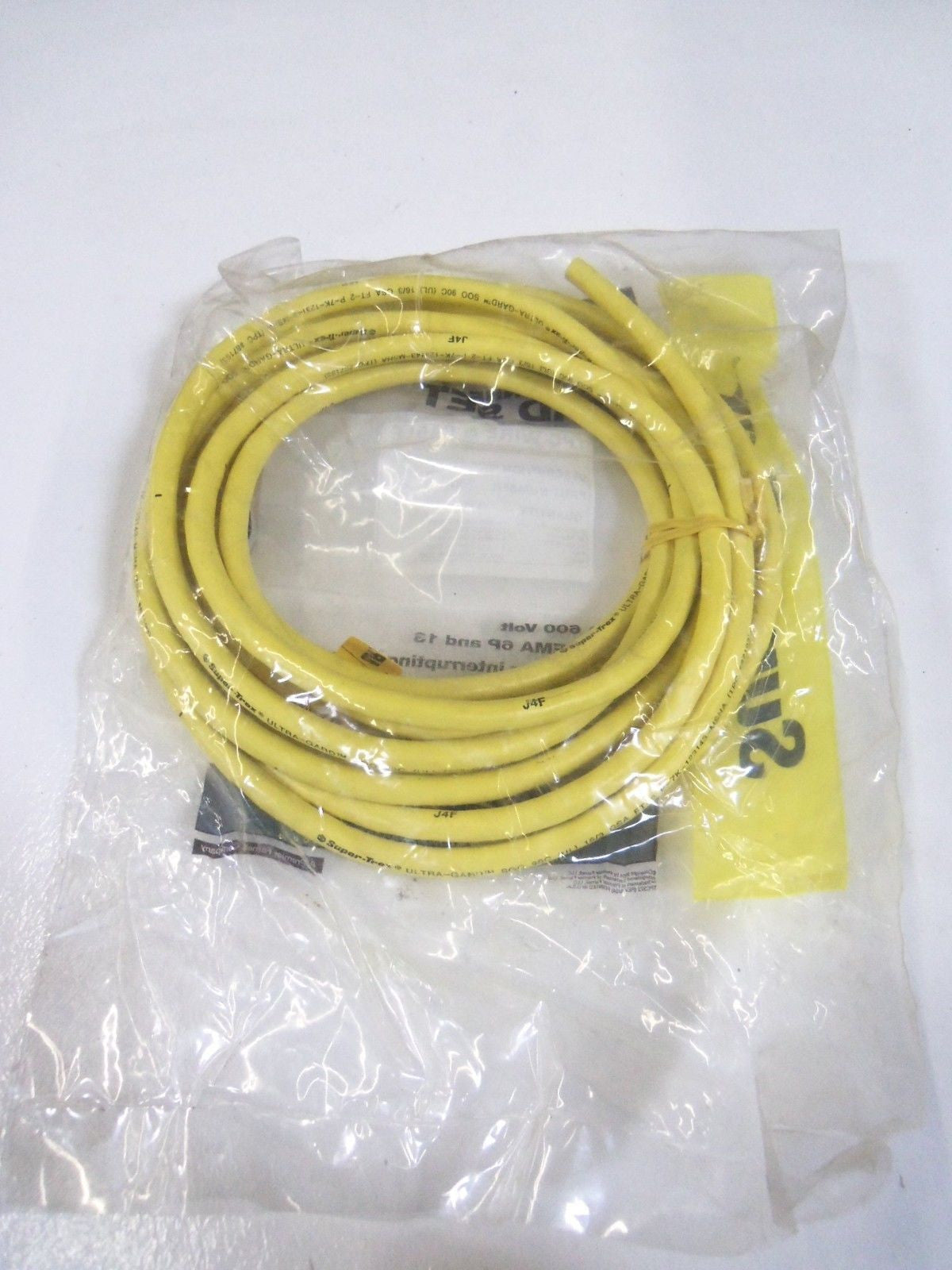 TPC WIRE & CABLE MALE PLUG 3P 20FT 84820 *NEW IN FACTORY BAG*