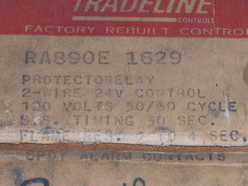 TRADELINE HONEYWELL RA890E 1629 PROTECTORELAY *NEW IN BOX*