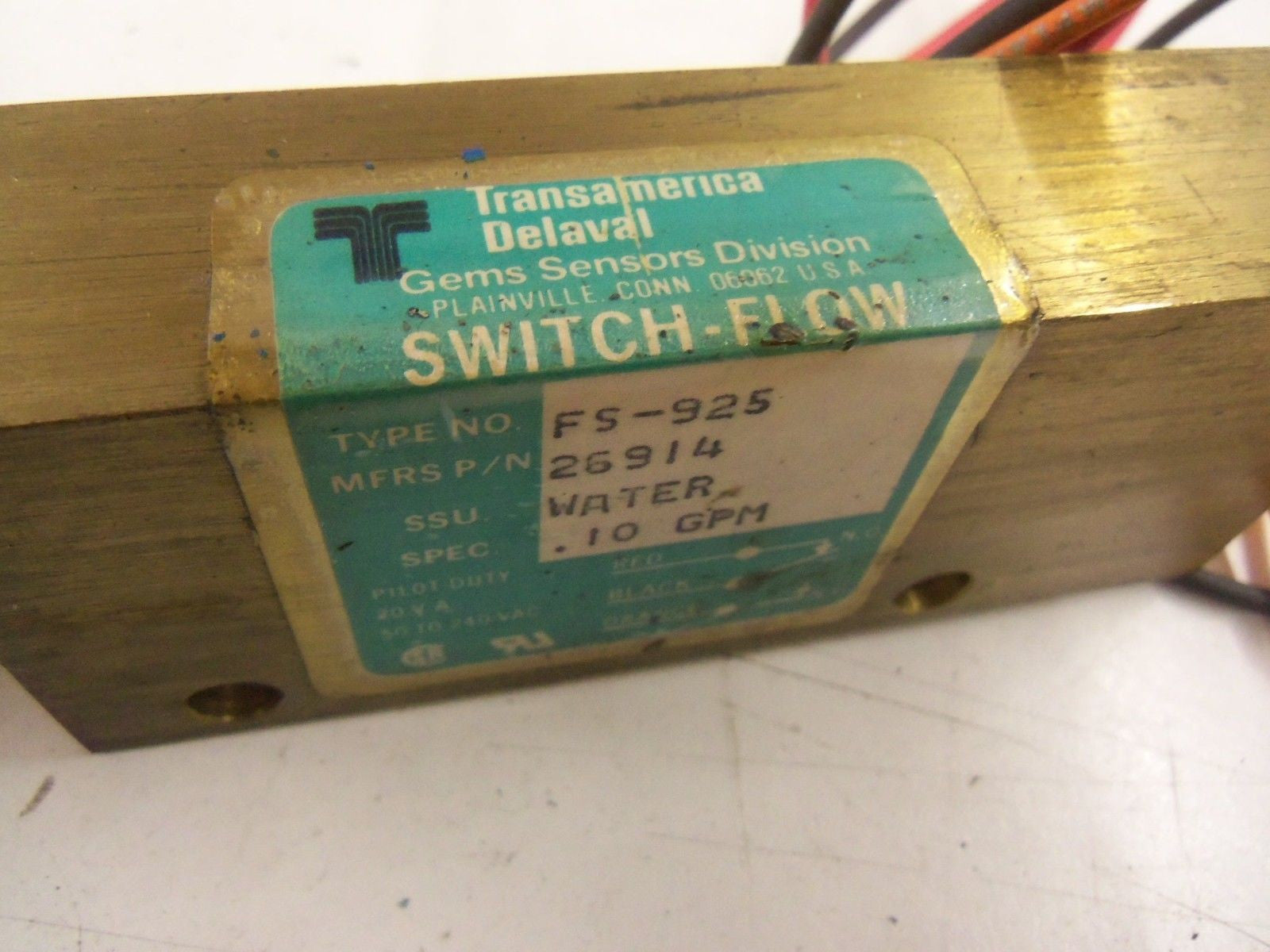 TRANSAMERICA DELAVAL FS-925 *USED*