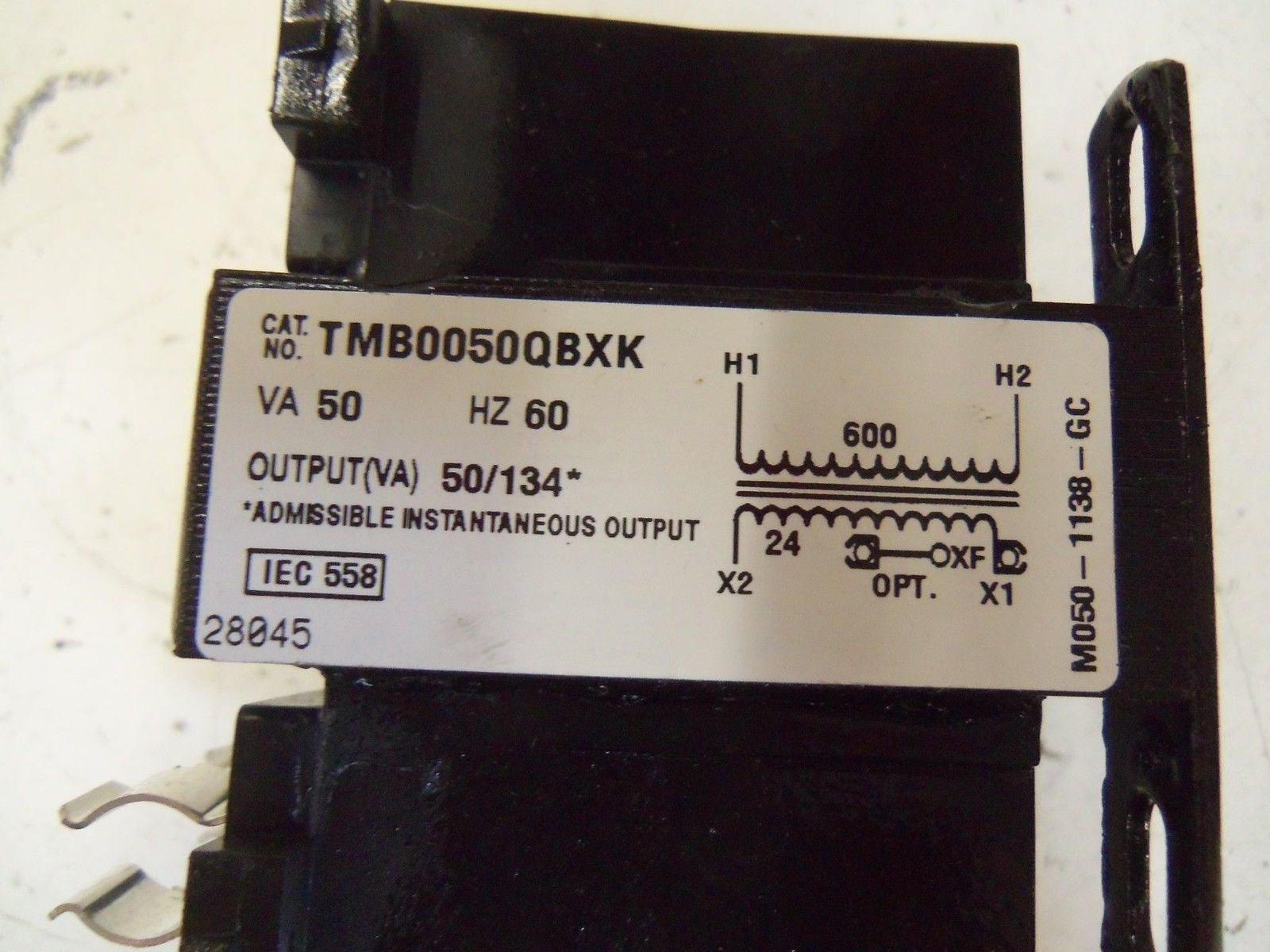TRANSFAB TMB0050QBXK TRANSFORMER *NEW NO BOX*