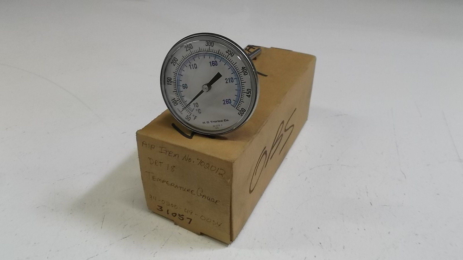 TRERICE CO TEMPERATURE GAUGE 52-2278 *NEW IN BOX*