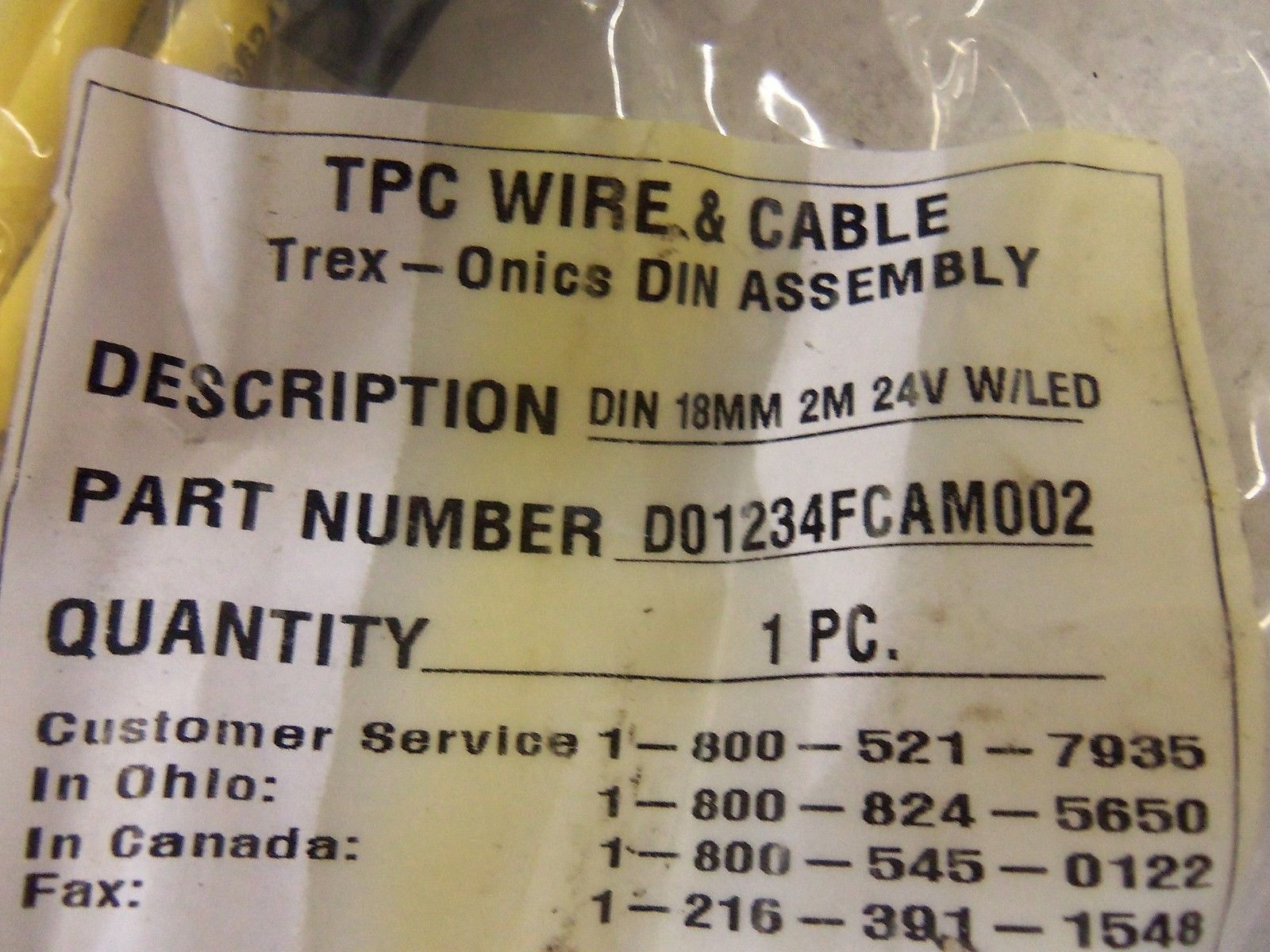 TREX D01234FCAM002 *NEW IN  FACTORY BAG*