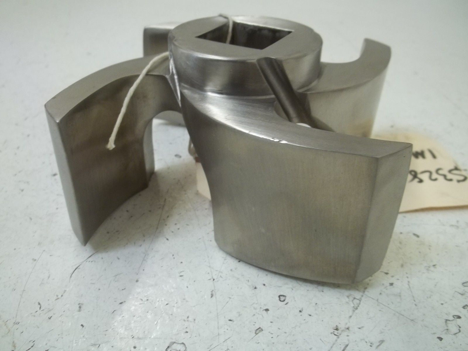 TRI-CLOVER 3328-02C-316L IMPELLER, 5-1/2" 316L SS TRIMMED DOWN*NEW NO BOX*