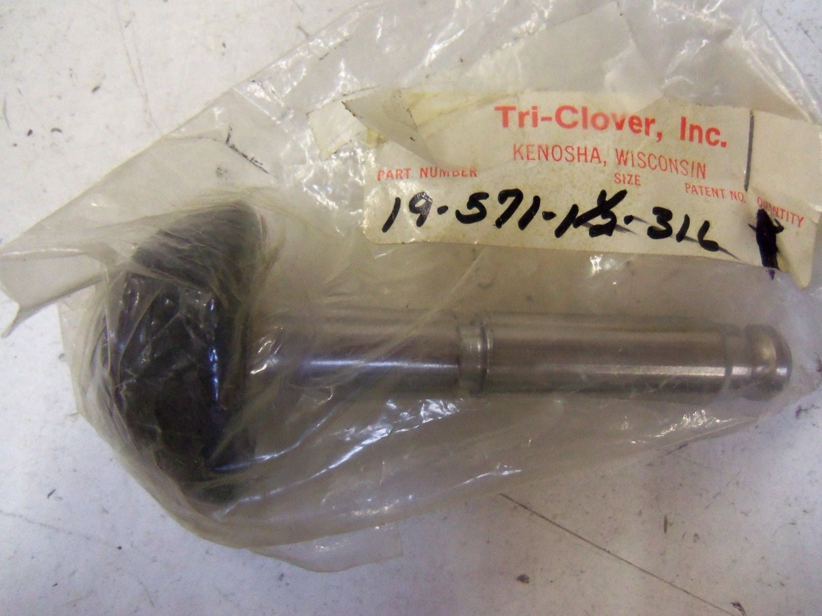 TRI-CLOVER, INC. 19-571-1-1/2-316 *NEW IN BAG*