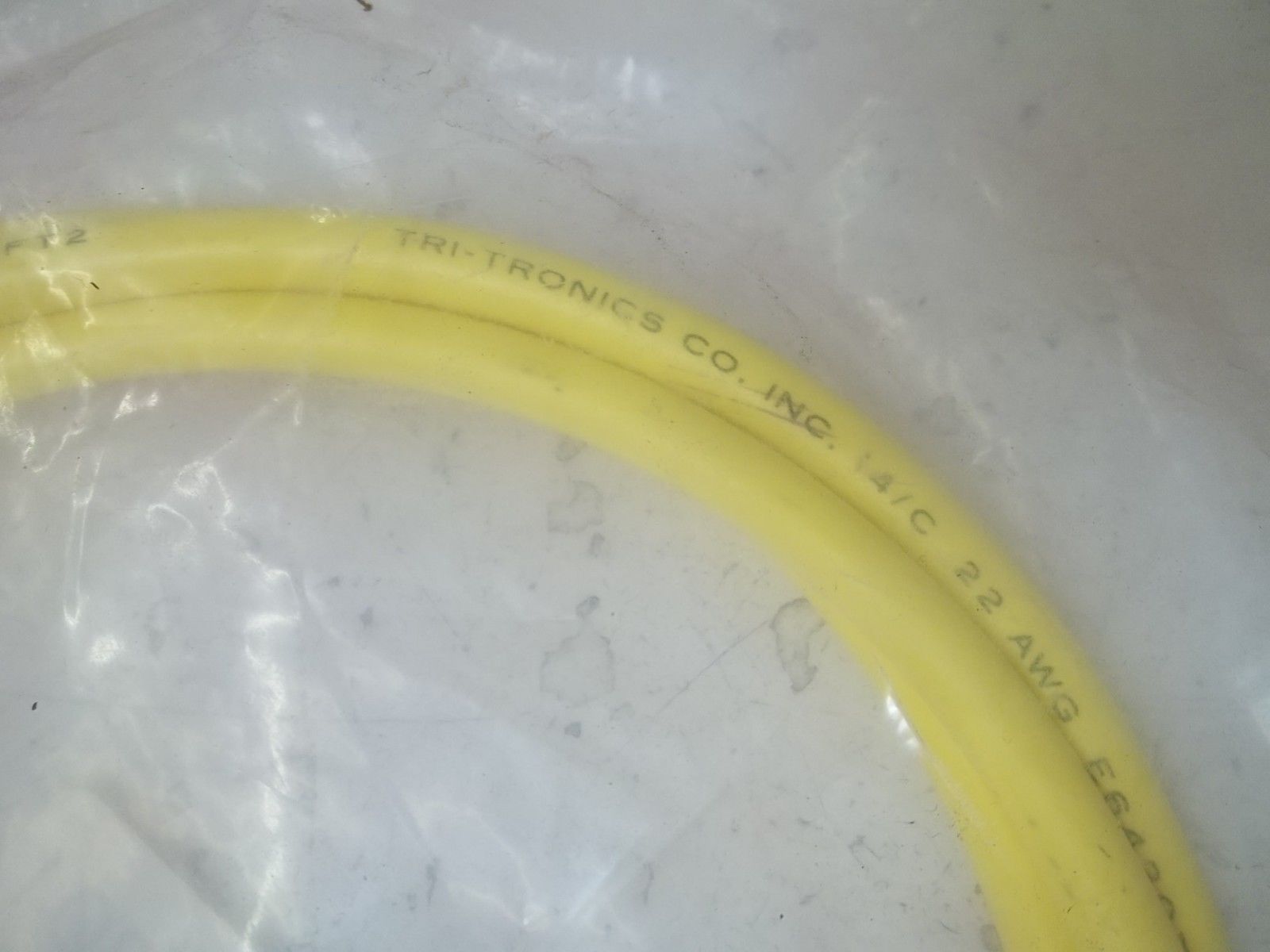 TRI-TRONICS SEC-6 SENSOR ELECTRICAL CABLE 6FT * NEW IN FACTORY BAG *