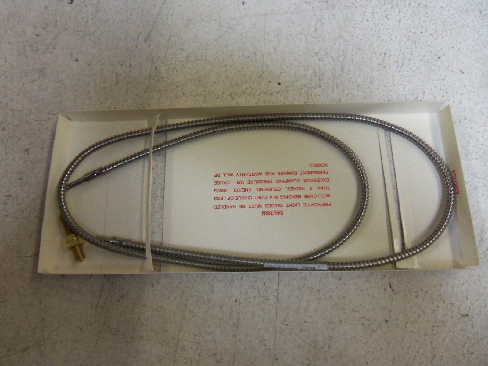 TRI-TRONICS FIBER OPTIC LIGHT GUIDES F-A-48TR *NEW IN BOX*