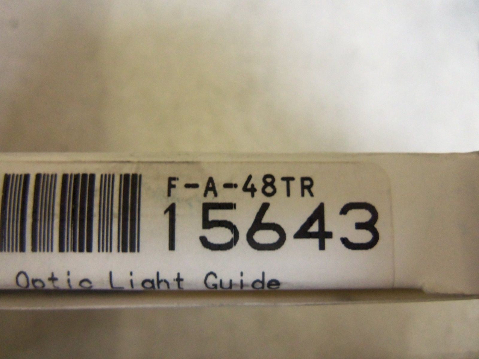 TRI-TRONICS FIBER OPTIC LIGHT GUIDES F-A-48TR *NEW IN BOX*