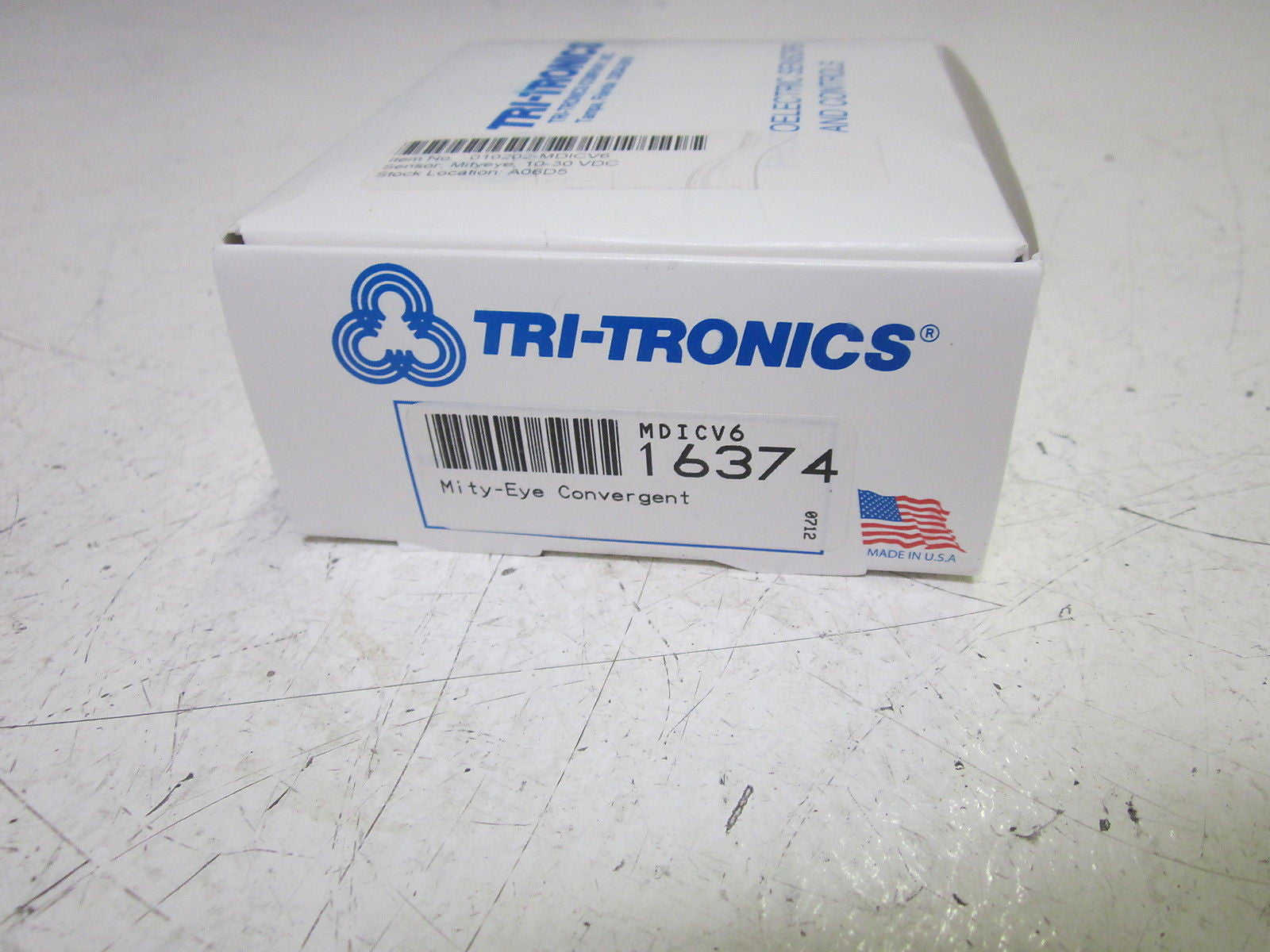 TRI-TRONICS MDICV6 16374 MITY-EYE CONVERGENT BEAM *NEW IN BOX*