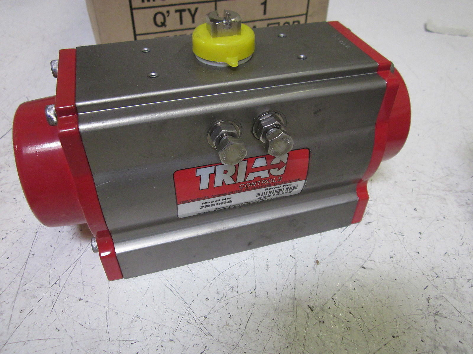 TRIAD CONTROLS 2R80DA ACTUATOR 150PSI *NEW IN BOX*