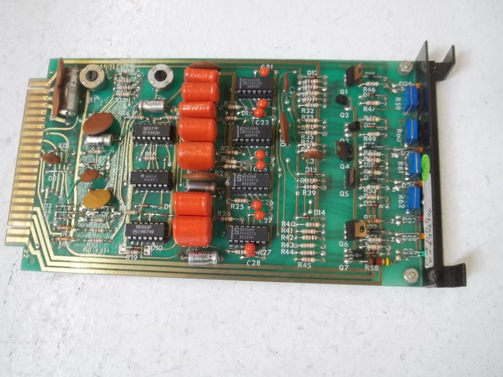 TRIANGLE 9069069-02 PC BOARD BAG MACHINE CONTROL 1 *USED*