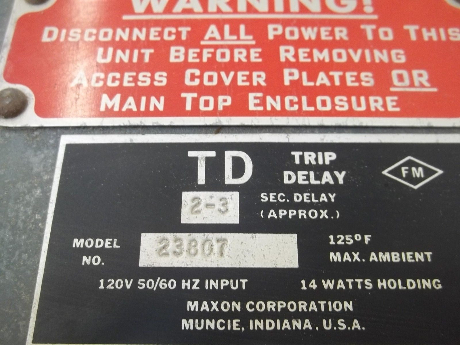 TRI DELAY 23807 *USED*