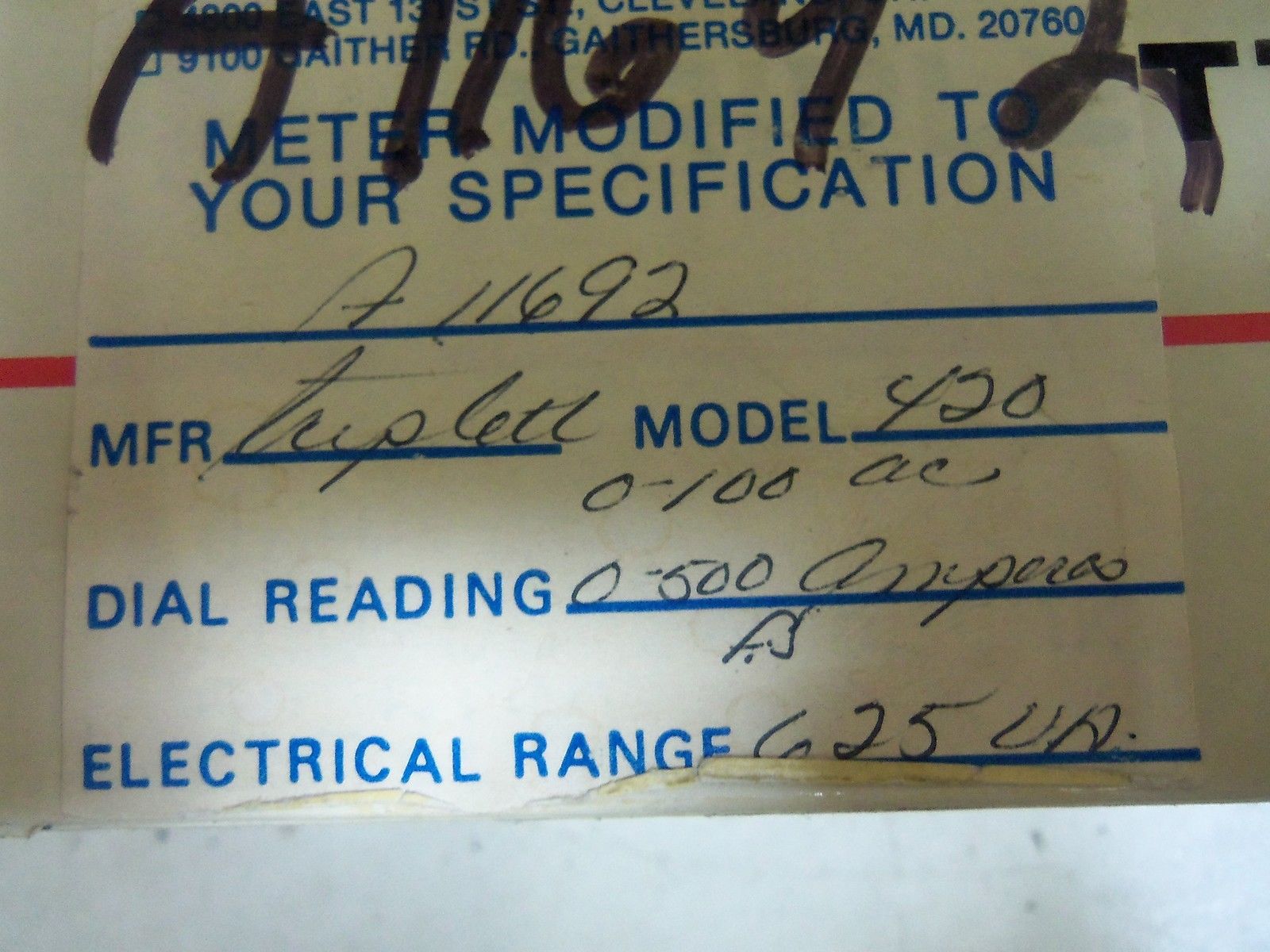 TRIPLETT 420 *NEW IN BOX*