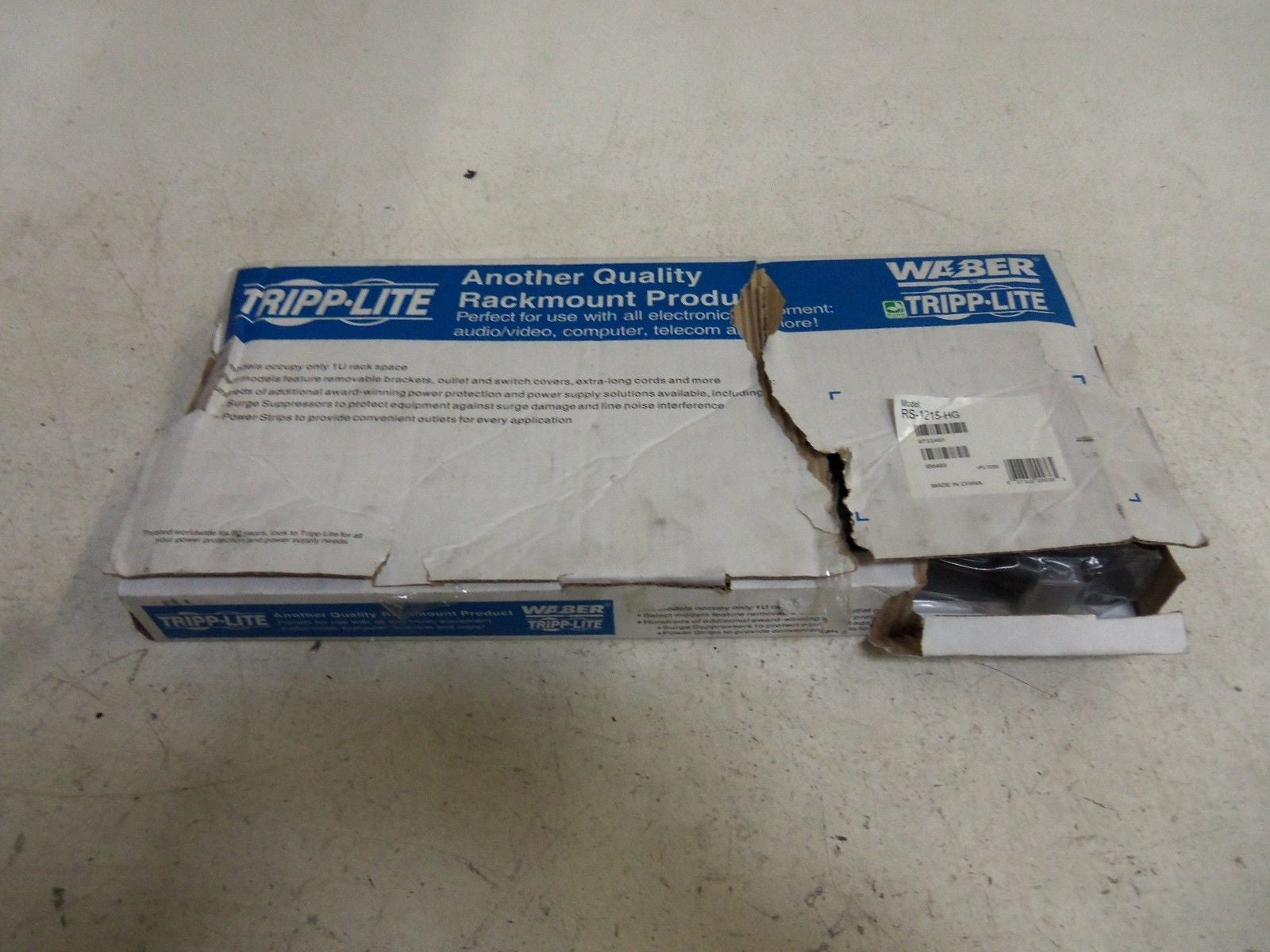 TRIPP-LITE RS-1215-HG SURGE PROTECTOR *NEW IN BOX*