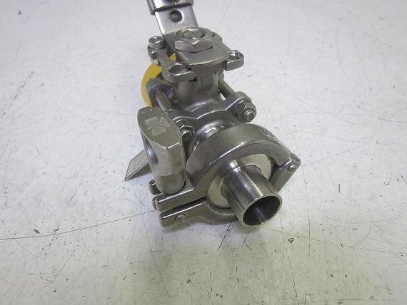 TRU-FLO QSM CF8M BALL VALVE 1" 1000 WOG *USED*