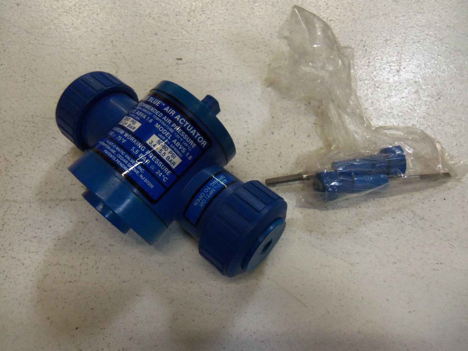 TRUE BLUE AIR ACTUATOR ABVA 1.6 *USED*