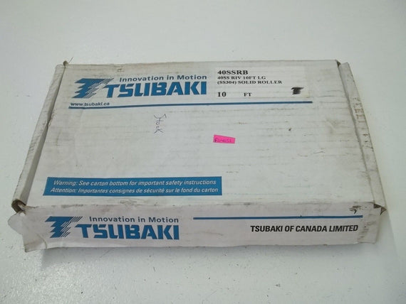 TSUBAKI 40SSRB ROLLER CHAIN *NEW IN BOX*