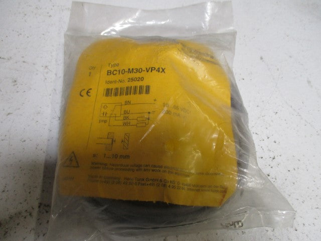 TURCK BC10-M30-VP4X PROXIMITY SENSOR *NEW IN FACTORY BAG*