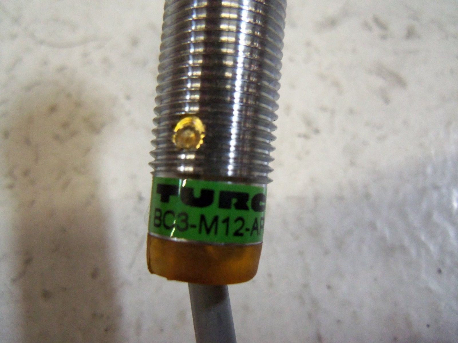 TURCK BC3-M12-AP6X PROXIMITY SENSOR *USED*
