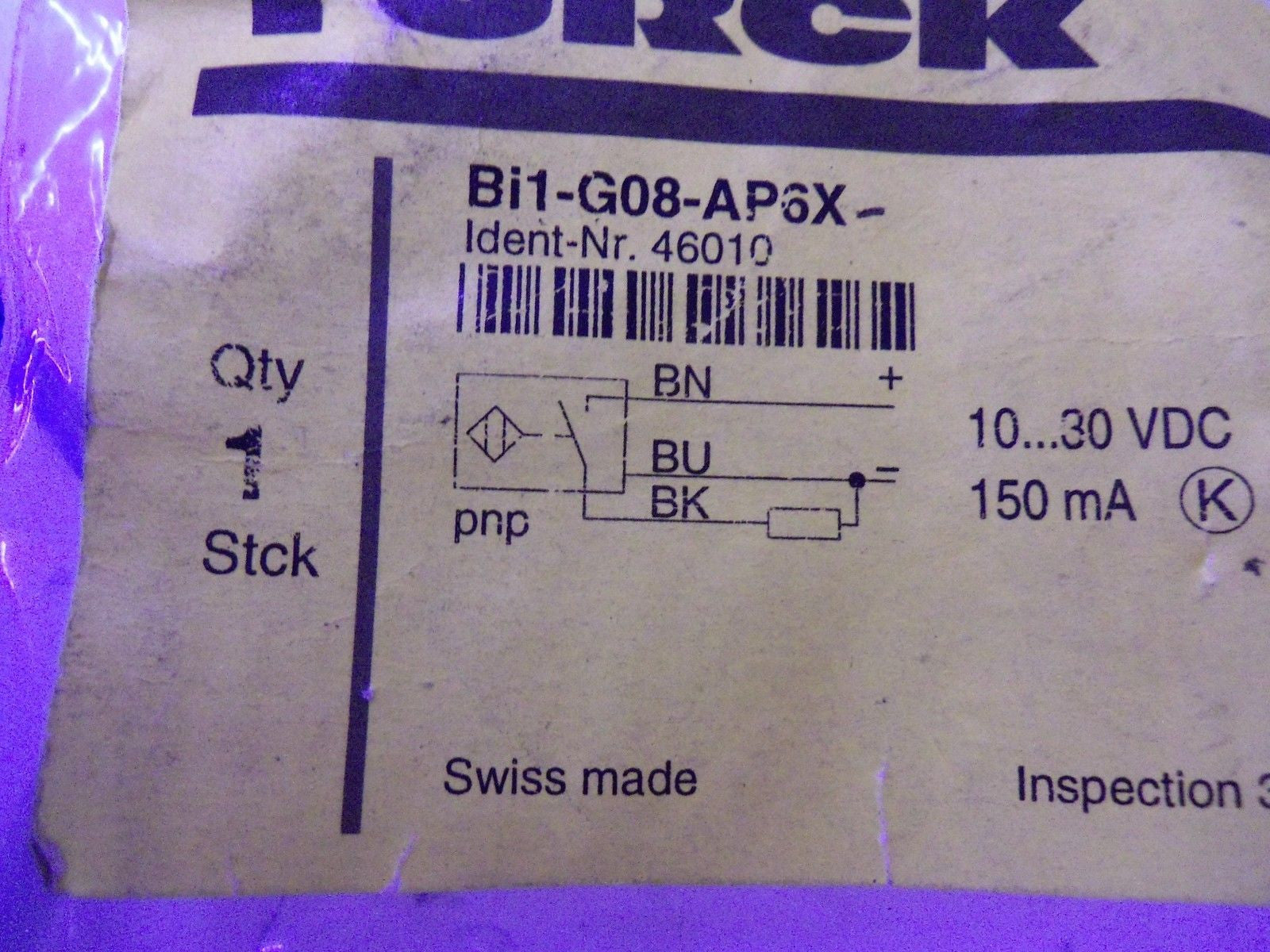 TURCK Bi1-G08-AP6X *NEW IN BAG*
