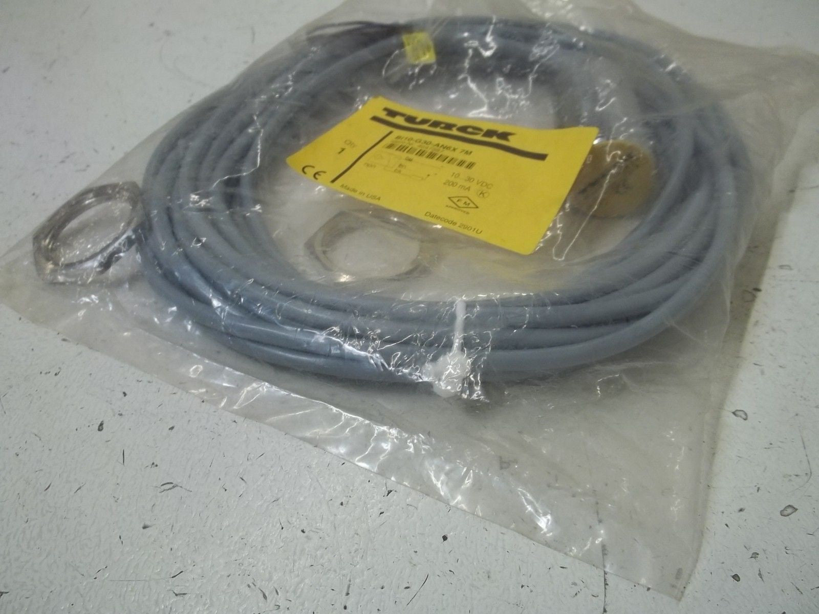 TURCK BI10-G30-AN6X7M PROXIMITY SENSOR *NEW IN A FACTORY BAG*