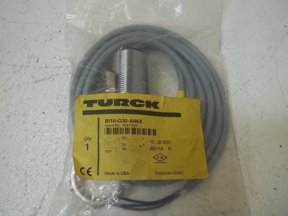 TURCK BI10-G30-AN6X *NEW IN  A FACTORY BAG*
