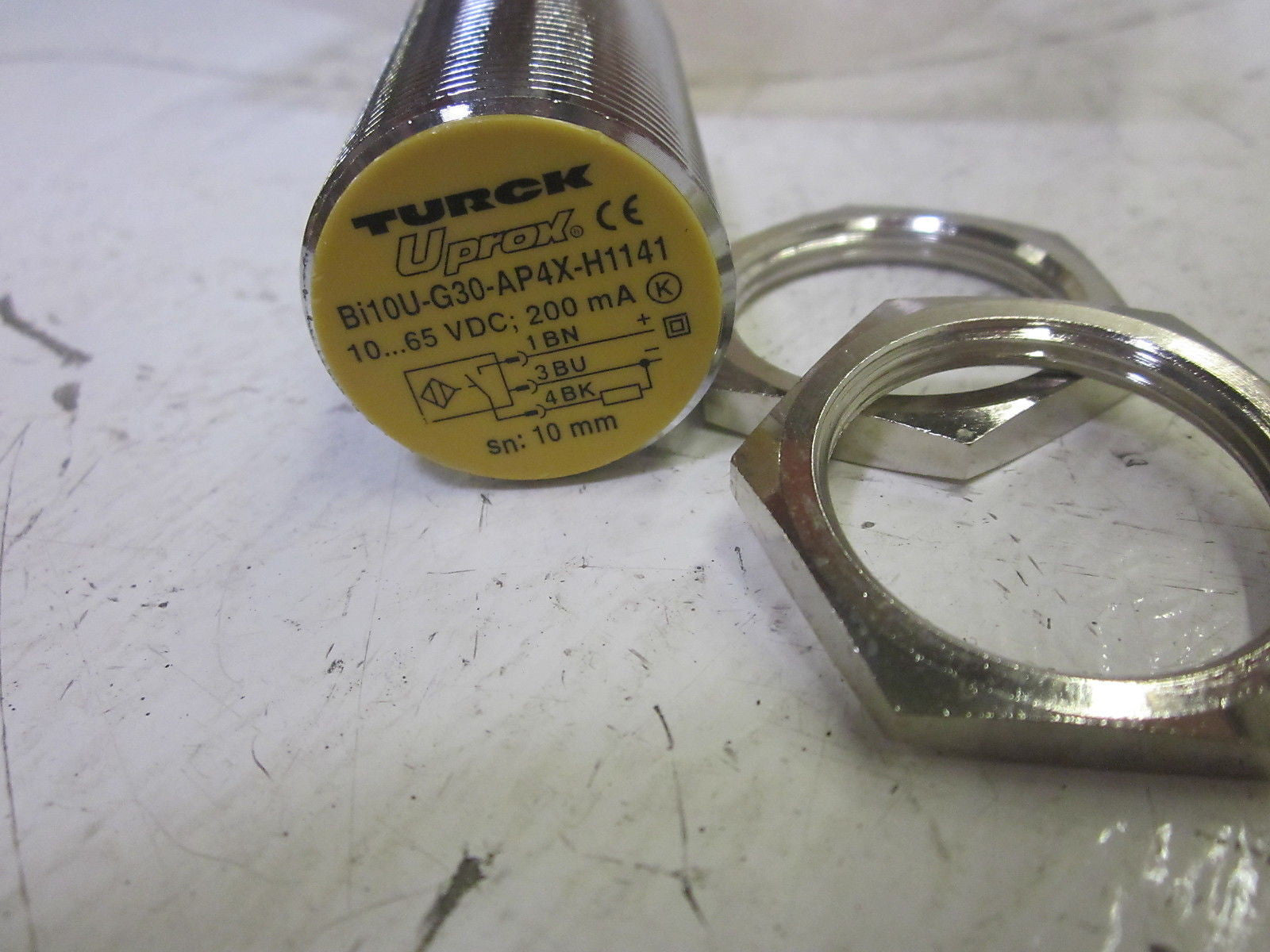 TURCK BI10U-G30-AP4X-H1141 PROXIMITY SENSOR 10-65VDC *NEW IN A FACTORY BAG*