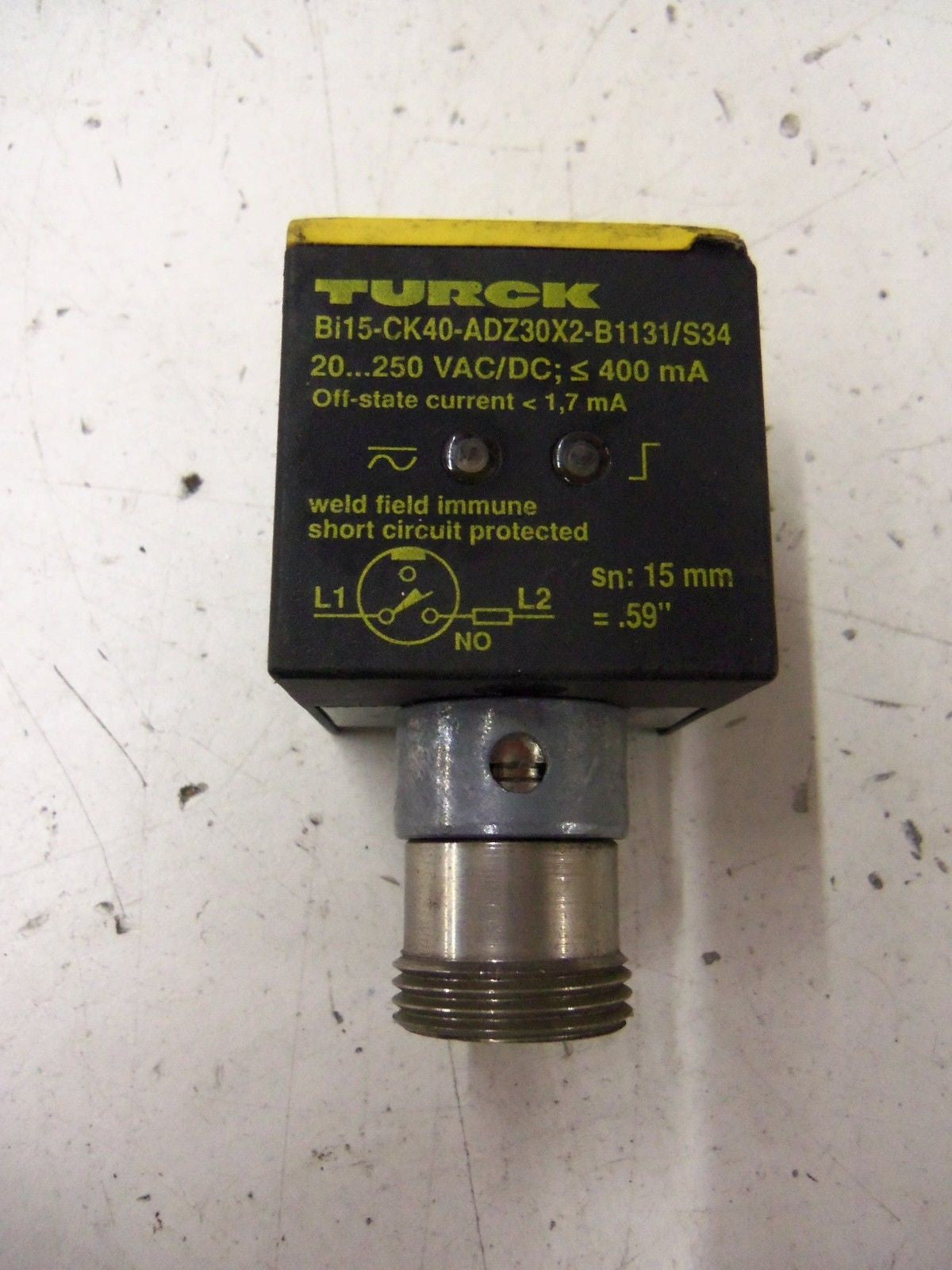TURCK Bi15-CK40-ADZ30X2-B1131/S34 *USED*
